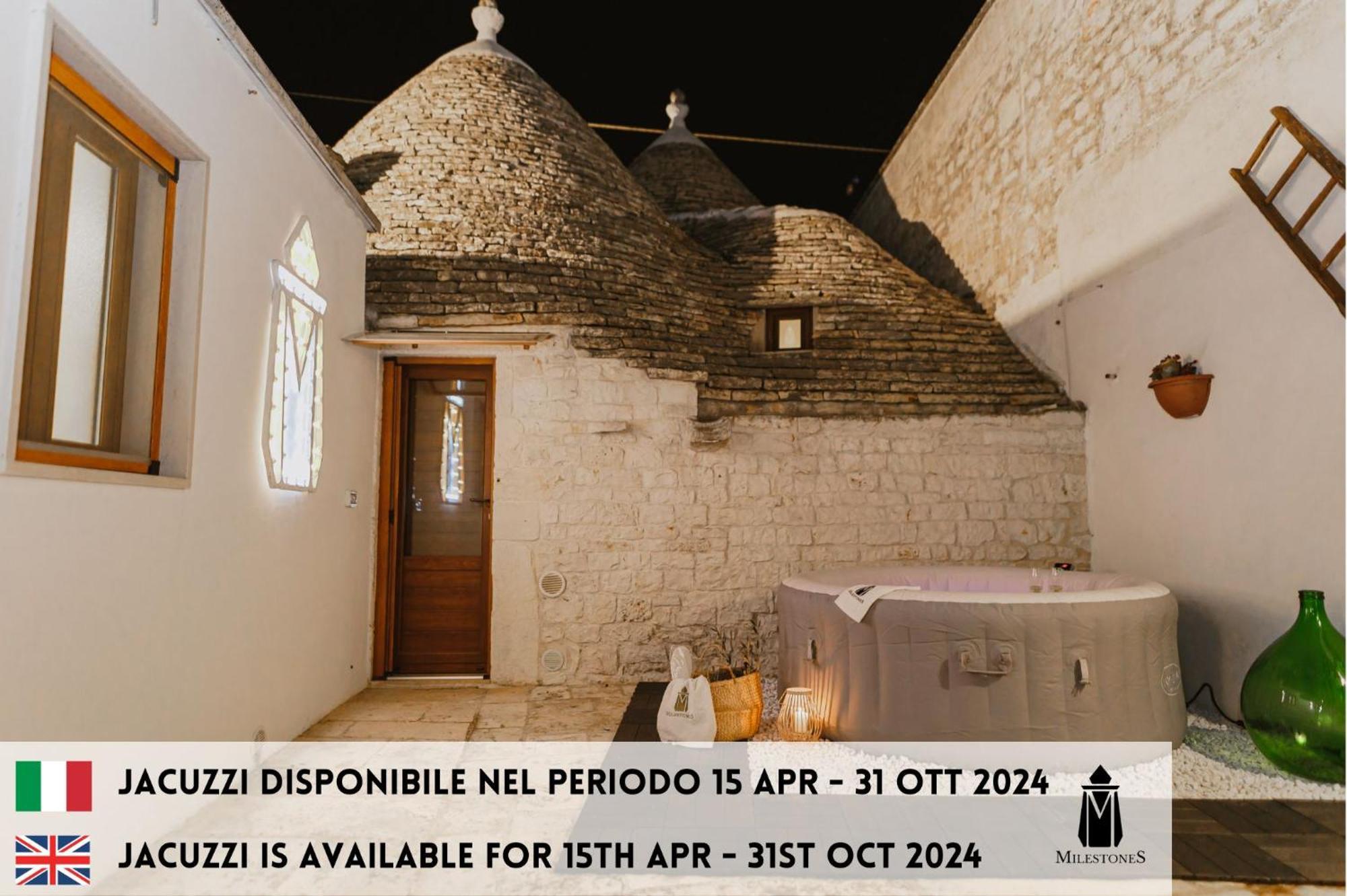 Milestones Modern Suite Trullo Jacuzzi Spa & Relax Alberobello Exterior photo